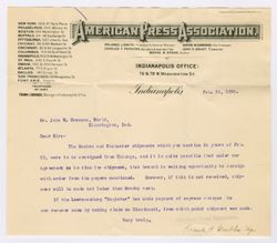 American Press Association, 1895-1896