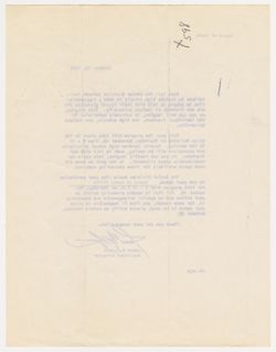 Lyons, James W., Assistant Director, IU Memorial Union, 15 May 1959 - 19 Oct 1960