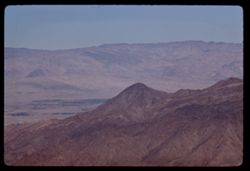 View from San Jacinto mtns.- Hwy 74- across Coachella Valley