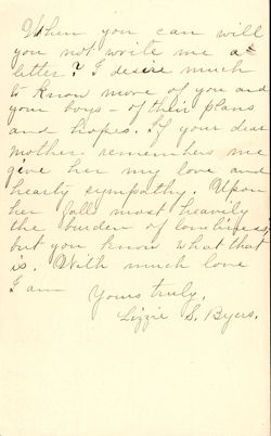 Lizzie S. Byers to Louisa Wylie Boisen, 24 June 1895