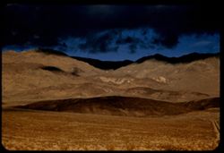 From floor of Panamint Valley along Calif 190  view east toward Panamint Mtns.