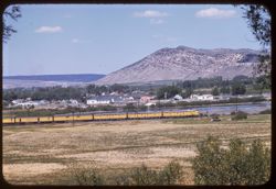 Union Pacific Stream liner eastbound out of Evanston, Wyoming