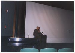 Carl Franklin presenting