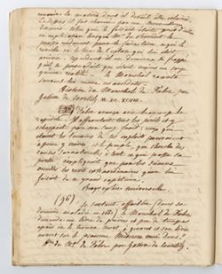 Notes on the first part of Dieu Retrouvé, undated