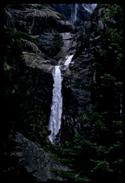 Lower Yosemite Falls from below
