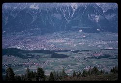 Innsbruck from top of Patscherkofel.