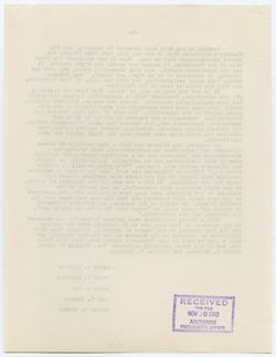 Memorial Resolution for Herman T. Briscoe, ca. 01 November 1960