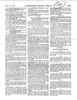 Added Tsongas as co-sponsor to S. 414, patents, May 22, 1979