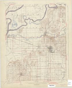 Indiana-Illinois Princeton quadrangle [1942 print with corrections]