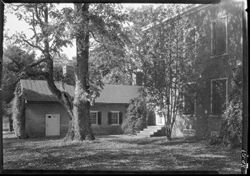 Rear view of buildings at "Old Kentucky Home"