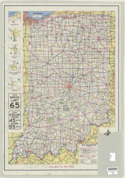 1956 state highway system of Indiana