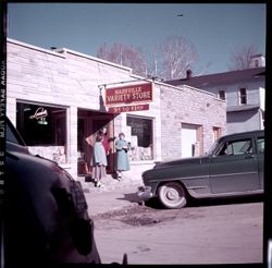 Nashville Variety Store, with women in front