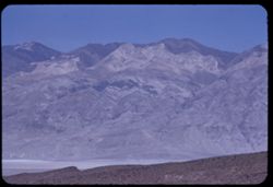 Panamint Mtns. to south of Telescope Pk seen from across Panamint Valley coming down Emigrant Pass