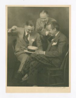 Autographed photograph of Louis B. Seltzer and Roy Howard