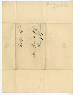 Post Office Department to Hon. W. Proffit., House of Representatives., 1841 Aug. 10