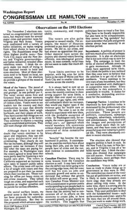 46. Nov. 17, 1993: Observations on the 1993 Election