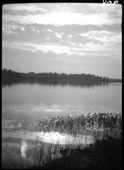Sunset effect, Lake Wawasee trip, perp.