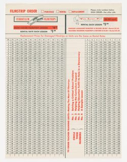 Kunz Motion Picture Service: Film Rental Catalog