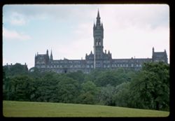 Great tower of Glasgow University