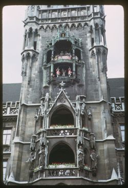 Tower of Rathaus Munchen