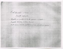 Mary Geraldine Hatt papers, 1929-2000, C191