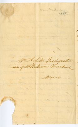 Maclure, Ann, Jalapa. To Achille Fretageot, Care of William Maclure, Mexico., [1835 Mar.
                                ?]