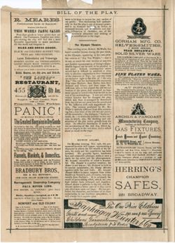 Playbill, New Mandolin