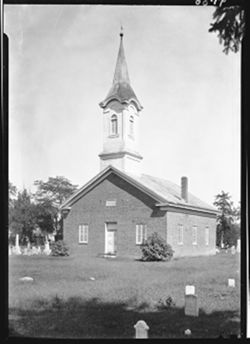Old church at Brookville-Meth. Prsby., St. Thomas Lutheran