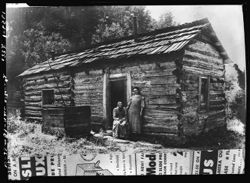 Curtis cabin, near Stone Head Camp