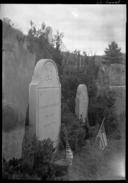 Calvin Coolidge grave, Plymouth