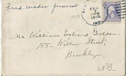 Correspondence, 1919
