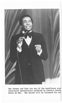 Unidentified television special promotional photo featuring Ben Vereen