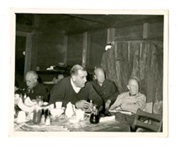 Roy Howard and company dining at Bohemian Grove