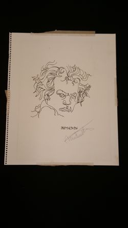 Beethoven Drawing