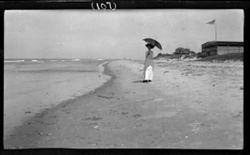 Maude at Virginia Beach, Cape Henry, Va., Aug. 26, 1910, 10:40 a.m.