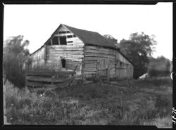 Old George Roush barn, Verito