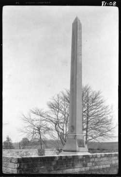 Pigeon Roost monument, near Scottsburg