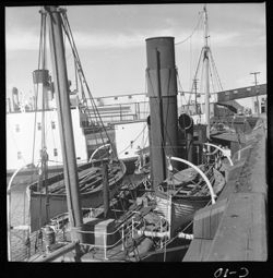 Boat that brought in foreigners, refugees, Estonians "Garan" boat name