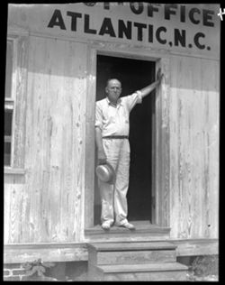 Postmaster Morris at Atlantic, N.C.