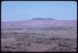 Painted Desert in Petrified Forest  Nat'l Park Arizona