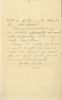 Letters written to Janie, January-March 1895