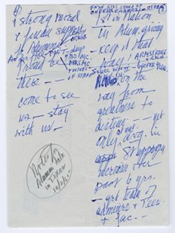 Notes for Alumni Talk in Texas October 2, 1965