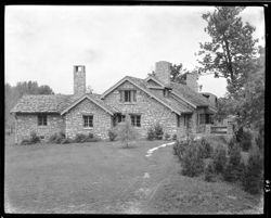 "Old Timbers" lodge, owned by A. Thomson
