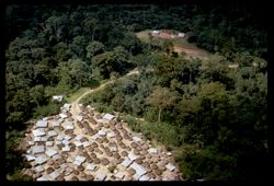 Ariel view – school on upper left