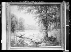 Winter scene by Ethel Lomasney