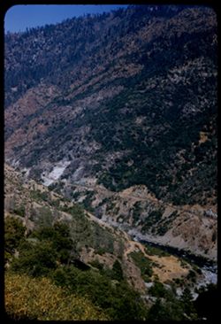 Canyon of North Fork Feather River near Jarbo Pass, Butte county, California.