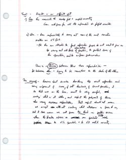 "3/23/04" [Hamilton’s handwritten notes], March 23, 2004