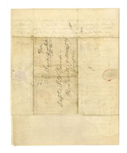 1831, Jan. 6 - Crockett, David, 1786-1836, frontiersman. Washington City. To Daniel W. Pounds, Pages Mill, Gibson City, Tennessee. Refers to the Cherokee Indians in Georgia.