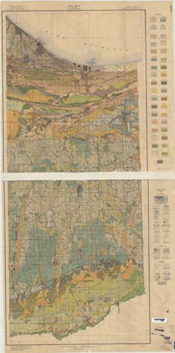 Soil map, Indiana, Lake County sheet