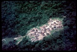 Ariel view of Tribal village